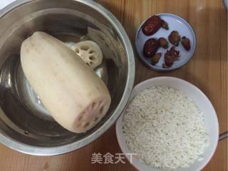 Glutinous Rice Lotus Root recipe