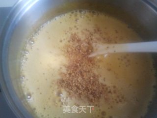 Sweet Osmanthus Pumpkin Soup with Ice Cream recipe