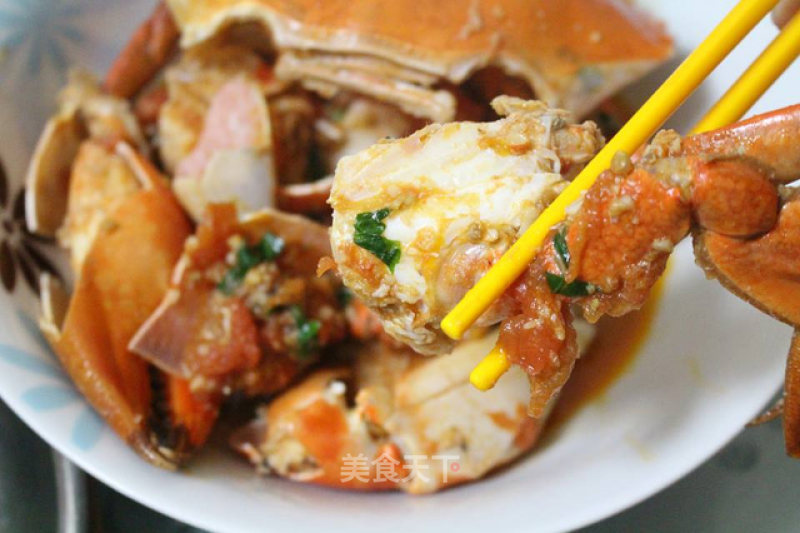 Basil Crab recipe