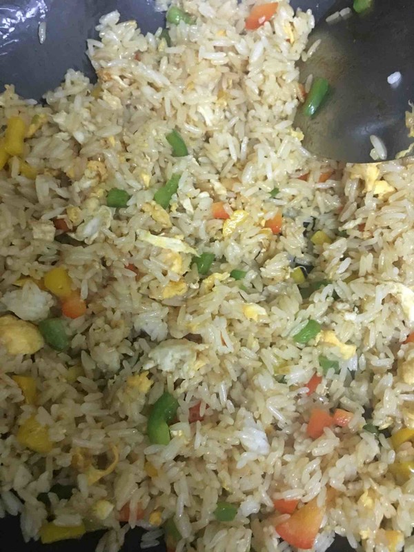 Colorful Fried Rice recipe