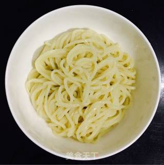 Noodles with Chinese Cabbage and Shrimp recipe