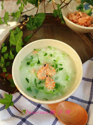 Krill Green Vegetable Congee