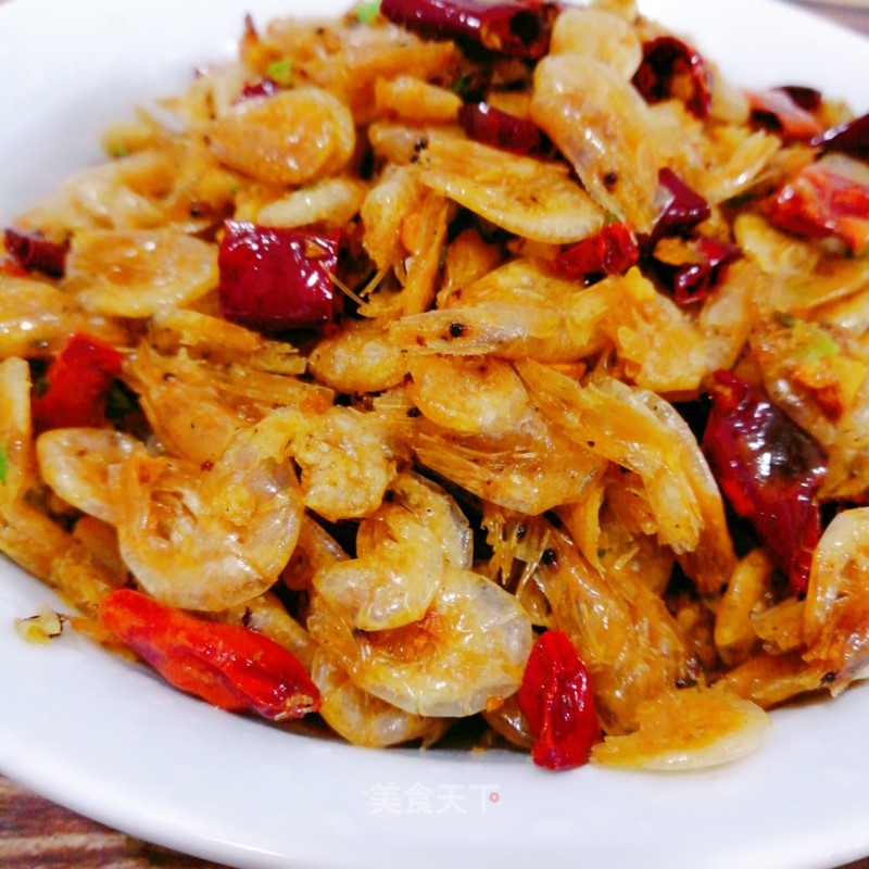 Spicy Dried White Shrimp recipe