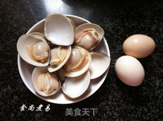 Steamed Eggs with Clams recipe