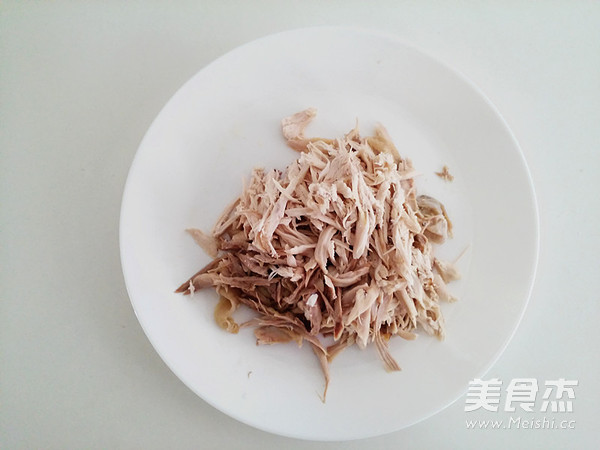 Shredded Chicken with Sprouts Cold Dressing recipe