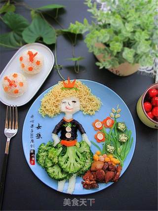 Creative Kids Meal for Curly Girl recipe