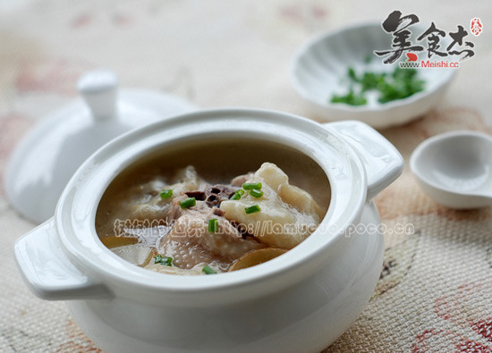 Flower Maw Chicken Soup recipe