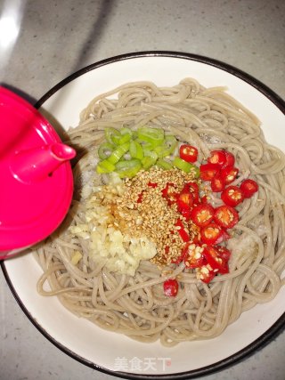 Sour and Spicy Soba Cold Noodles recipe