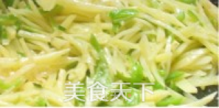 Green Pepper and Potato Shreds recipe