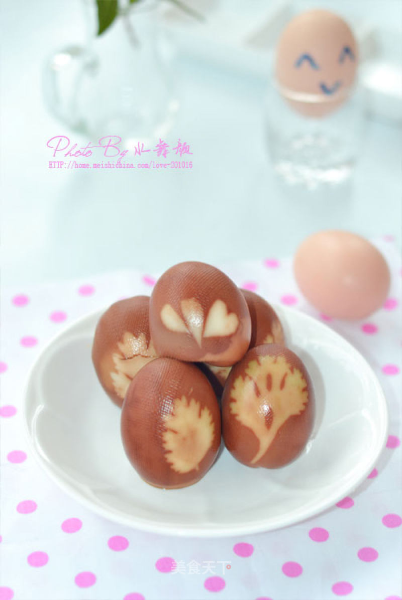 Stamped Marinated Eggs recipe