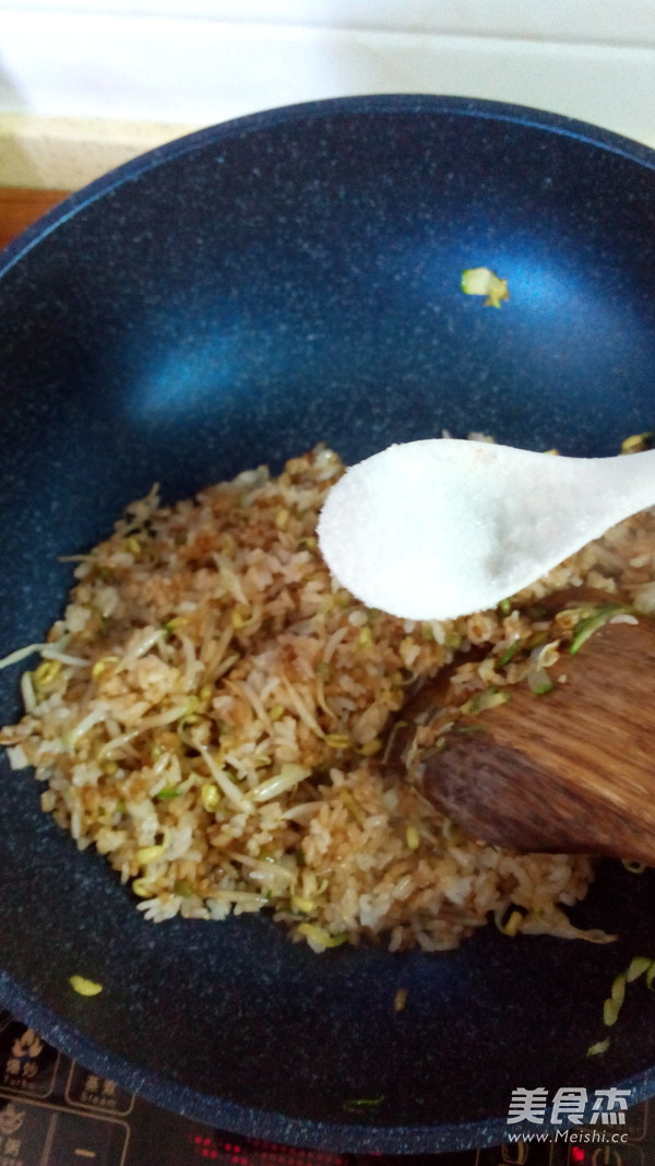 Bean Sprouts Fried Rice recipe