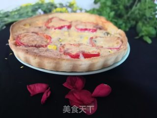 Red Pepper Beef Pizza recipe