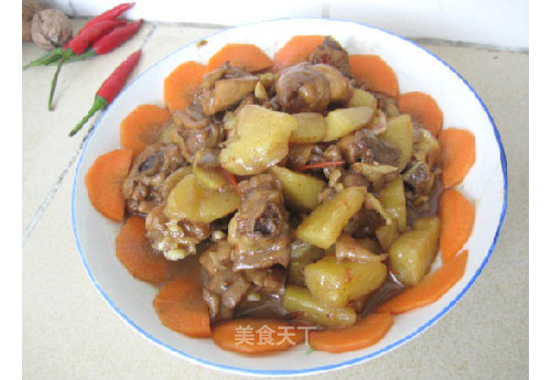 Potato Braised Chicken recipe