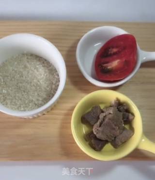 Tomato Beef Porridge recipe