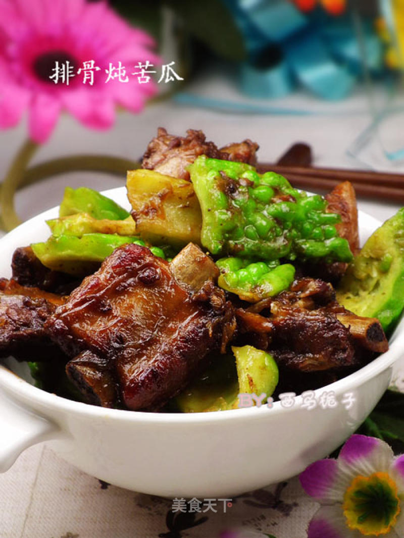 Clear The Fire and Decompose Greasy Bitter Gourd Braised Pork recipe