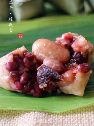 Red Beans and Candied Date Rice Dumplings recipe