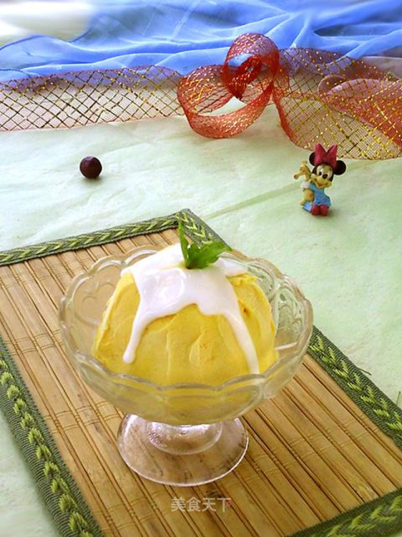 Mango Yogurt Ice Cream recipe