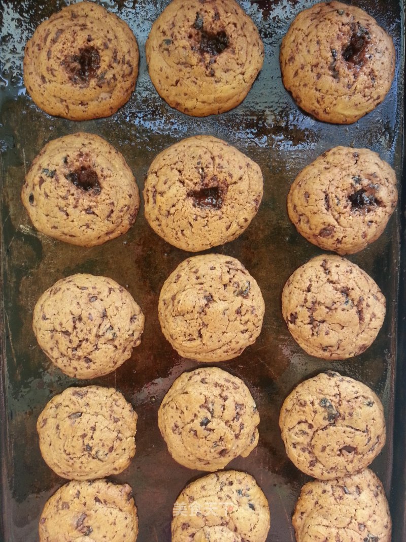 Dark Chocolate Soft Cookies