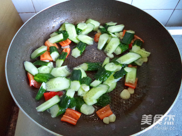 Cucumber Chicken Balls recipe