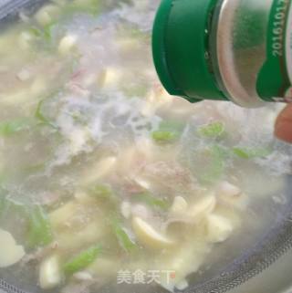 Bacon and Loofah Yuzi Soup recipe