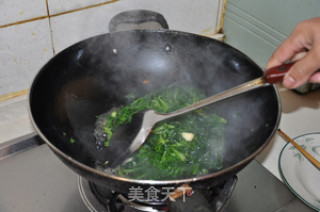 Garlic Chrysanthemum recipe