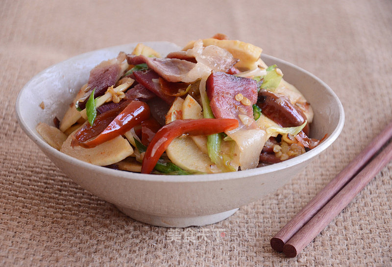 Hunan Anhua Garlic Bacon Fried Rice ~ Shan Ge is Here for A Series of Delicacies recipe