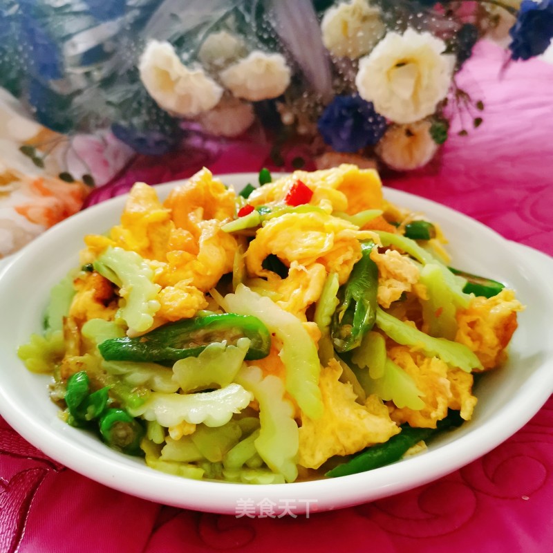 Bitter Gourd Scrambled Eggs recipe