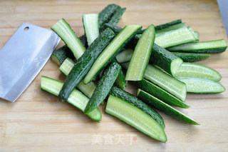 Cucumber with Hot Sauce recipe