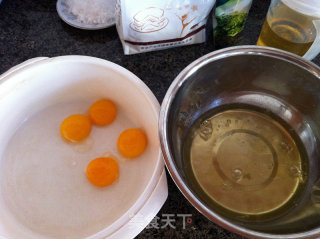 Matcha Pattern Chiffon Cake recipe