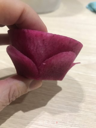 Teach You How to Carve Radish Flowers (straight Rose recipe