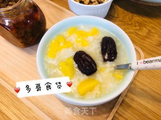 Delicious and Nutritious De Sweet Potato Millet Red Date Porridge recipe