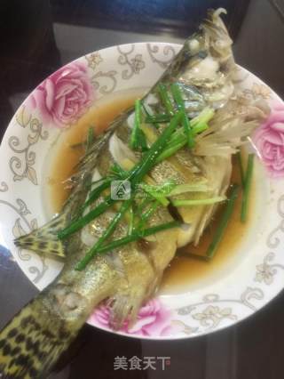 Steamed Mandarin Fish recipe