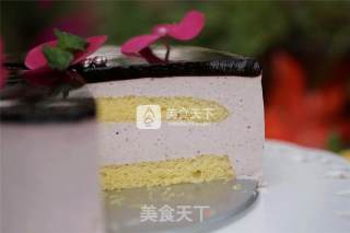 #aca烤明星大赛#blueberry Mousse Cake recipe