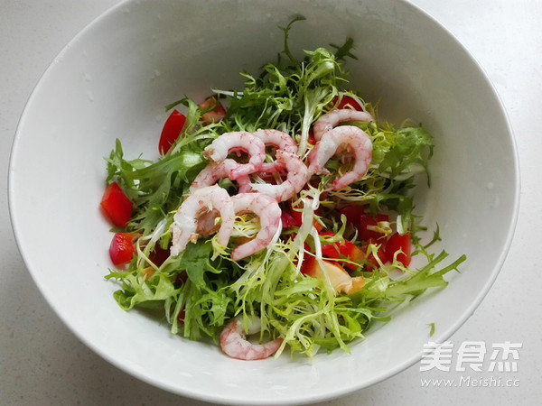 Sweet Shrimp and Vegetable Salad recipe