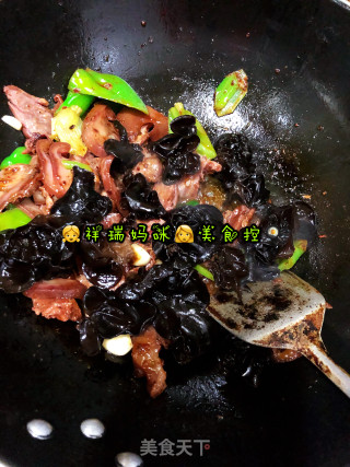 👩‍🍳cooking with Fairy Grass🍳cooking👩‍🍳: 👧 Auspicious Mommy👩 Food Control🍳 of Green Bamboo Shoot Pig Face recipe