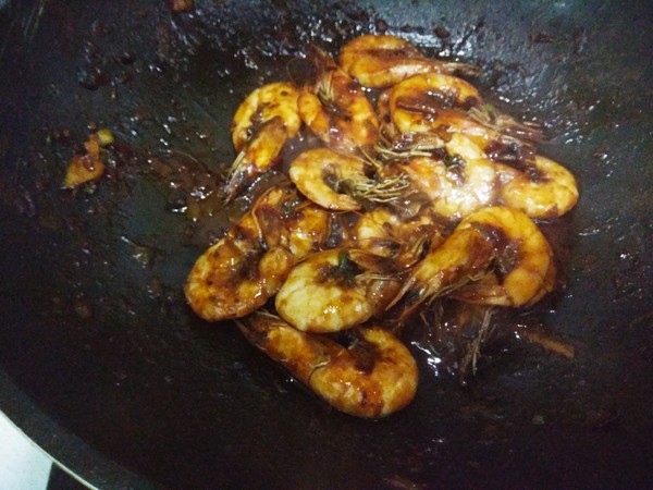 Stir-fried Prawns with Pixian Spicy Sauce recipe