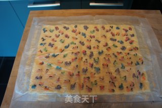 [my Baking Time] The Colorful Leopard Print World in Fantasy---colorful Leopard Print Cake Roll recipe