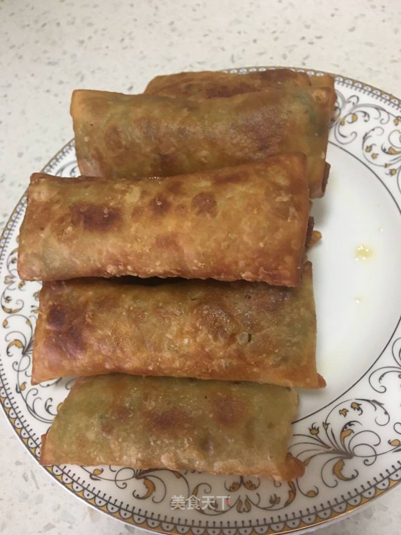 Wild Vegetable Spring Rolls recipe