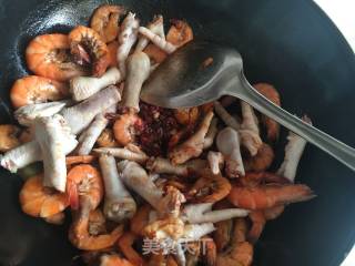 Roche Shrimp Grilled Chicken Feet recipe