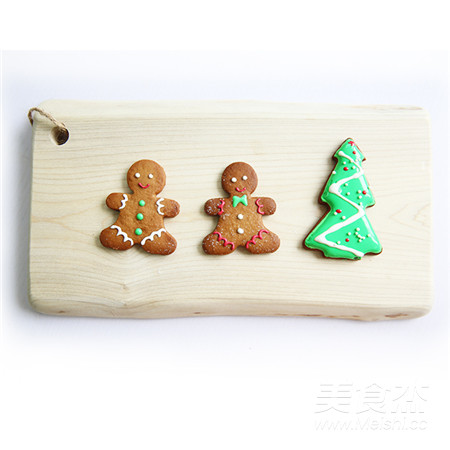 [christmas Greetings in Biscuits] Gingerbread Man recipe