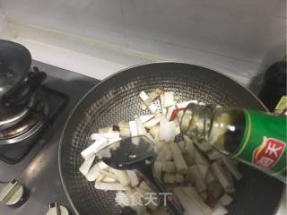 Stir-fried King Pleurotus recipe