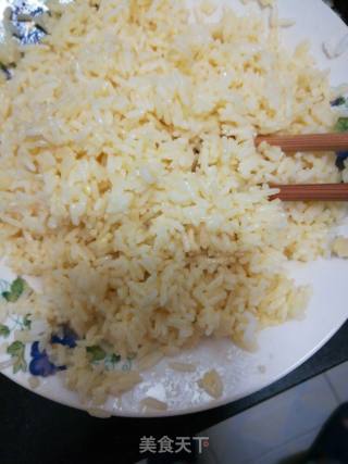 Fried Rice with Seaweed and Egg recipe