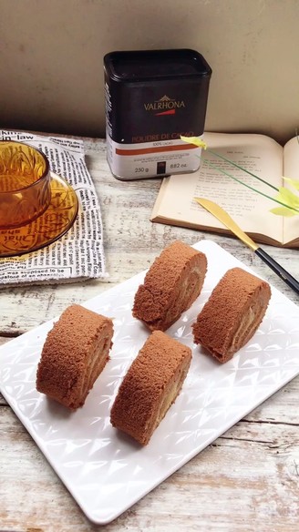 Cocoa Cake Roll recipe