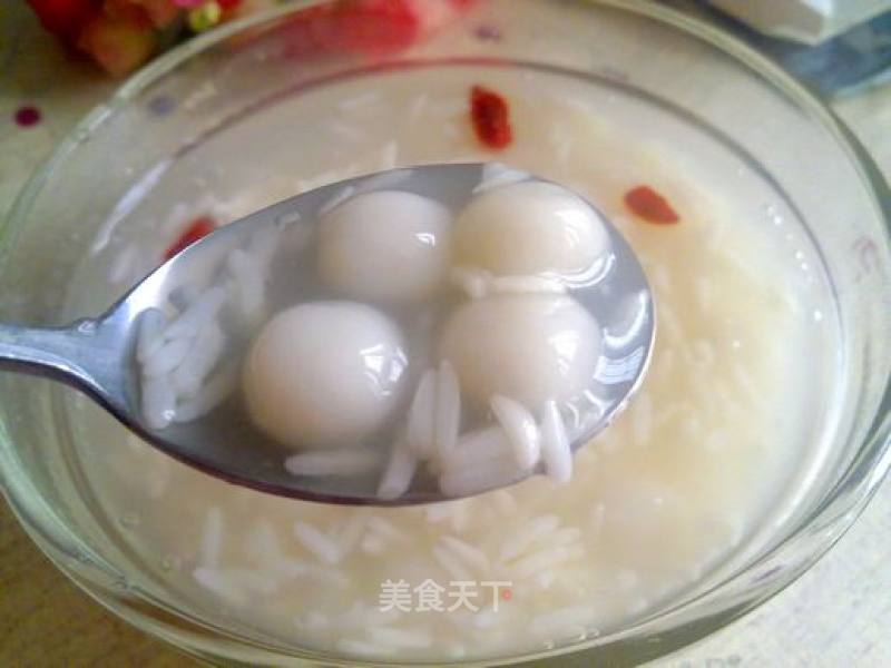 Rice Wine Glutinous Rice Balls recipe