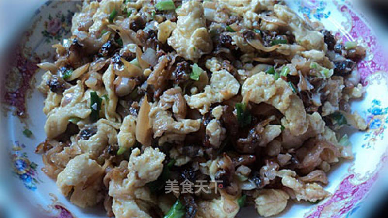 Fried Clams with Egg recipe