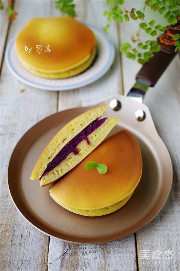 Purple Potato Dorayaki recipe