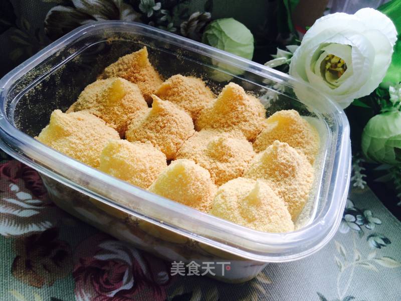 #the 4th Baking Contest and is Love to Eat Festival# Net Red Bean Custard Box recipe