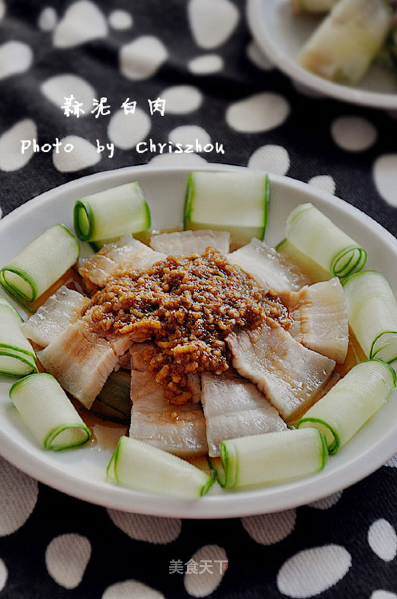 【garlic White Meat】summer Appetizer recipe