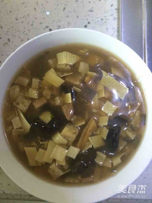 Diced Meat and Hu Spicy Soup recipe