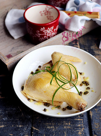 Salted Chicken with Peppercorns recipe